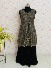 Black georgette dress - kasumi.in